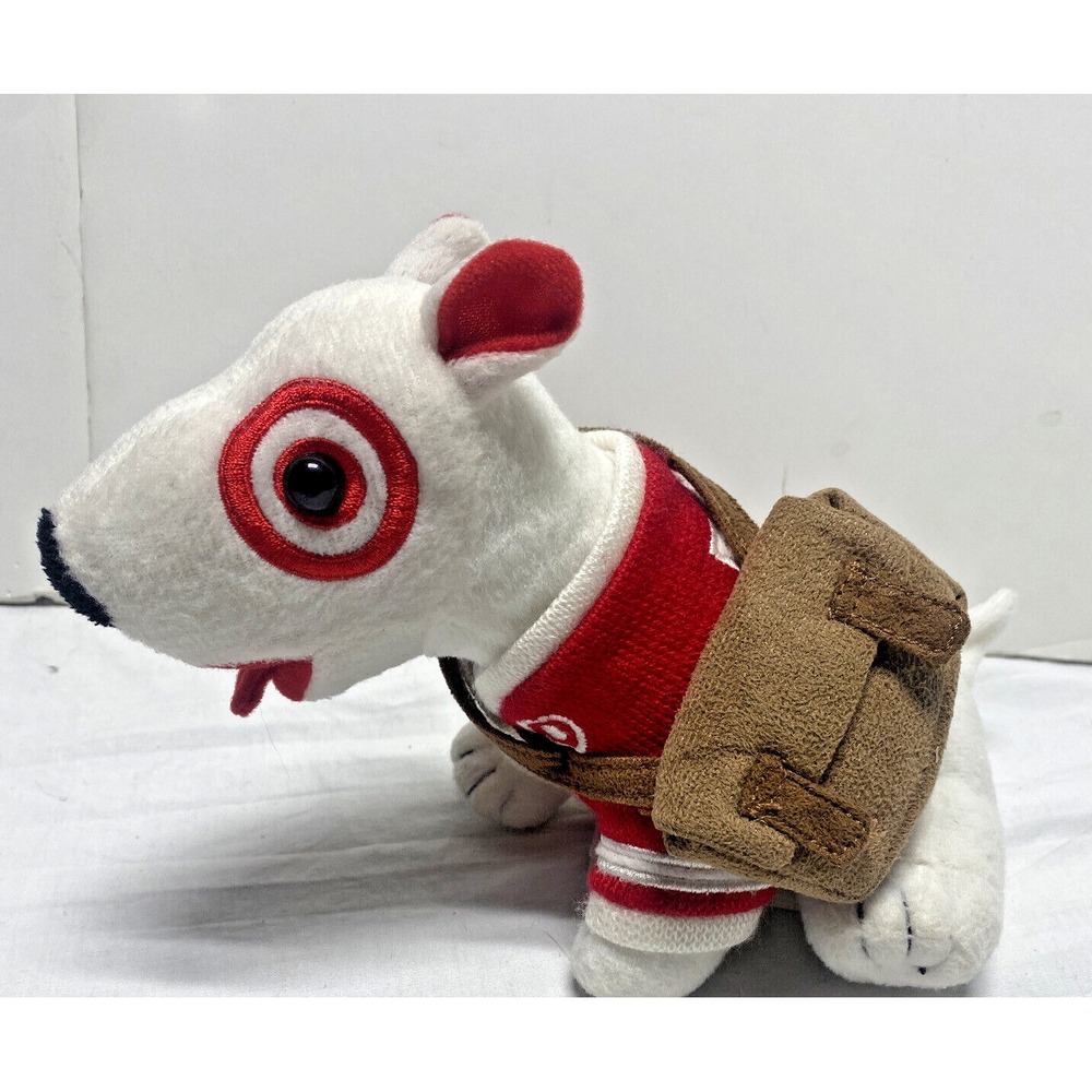 Target Bullseye Recruiting Messenger Bag Dog Sweater Plush Book Bag Careers